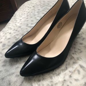 Nine West Black Wedges